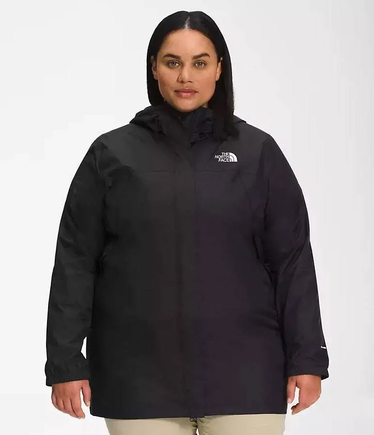 The North Face Antora Plus Parka - Women's TNF Black, 3X