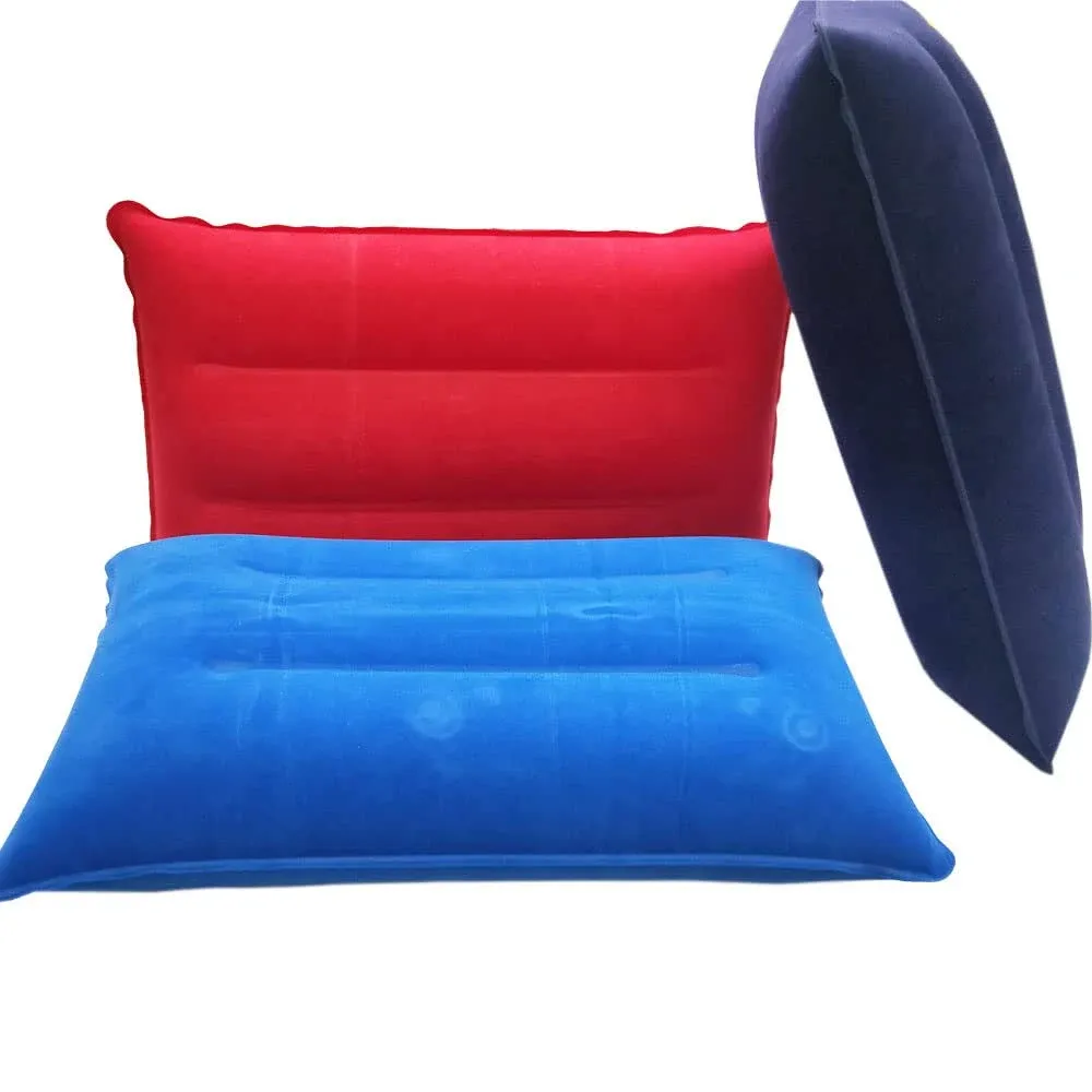 Ultralight Backpacking Pillow Camping Self Inflatable Hiking Blow Up Camp Sleep