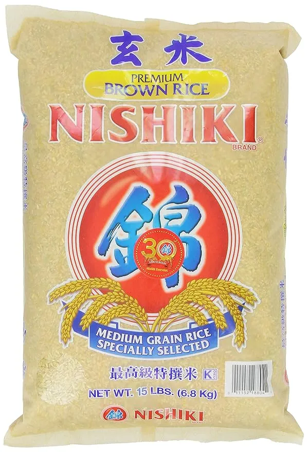 Nishiki Brown Rice, Premium - 15 lb