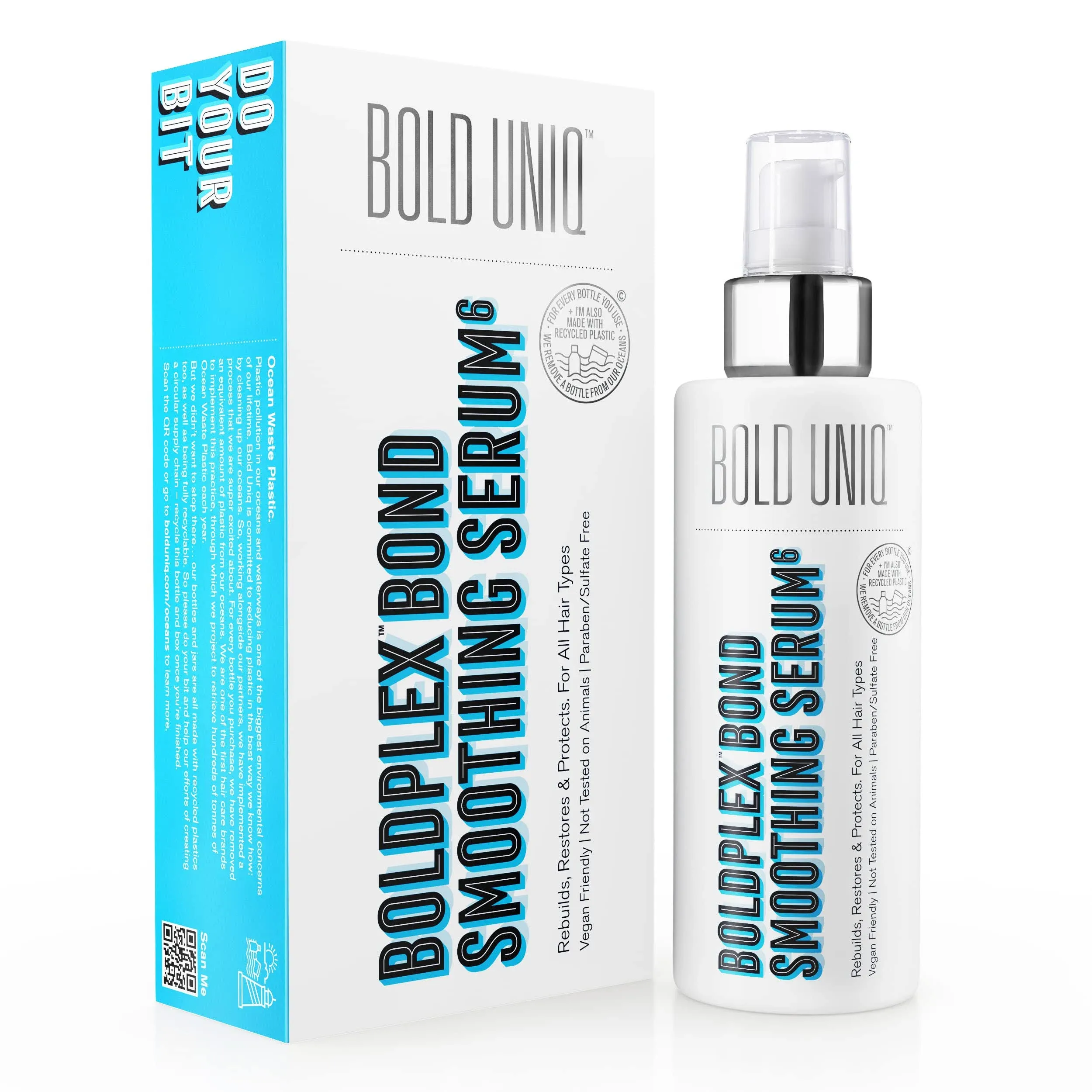 Boldplex 6 Hair Serum - Hydrating Leave in Protein Treatment for Frizzy, Dry, Da