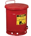 Justrite 10 Gallon Oily Waste Can 09301