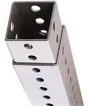 Dogipot 1301-P Steel Telescopic Square Mounting Post - 4-8 ft. Height