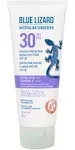 Blue Lizard SENSITIVE FACE Mineral Sunscreen with Zinc Oxide and Hydrating Hyaluronic Acid, SPF 30+, Water Resistant, UVA/UVB Protection with Smart Cap Technology - Fragrance Free, 1.7 oz.