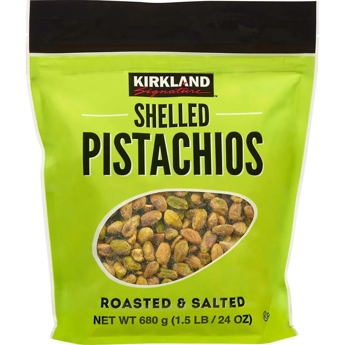 Kirkland Signature Shelled Roasted & Salted Pistachios - 1.5 lbs