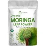 Organic Moringa Oleifera Leaf for Hair, 2 Pounds Rich in Antioxidants and Immune