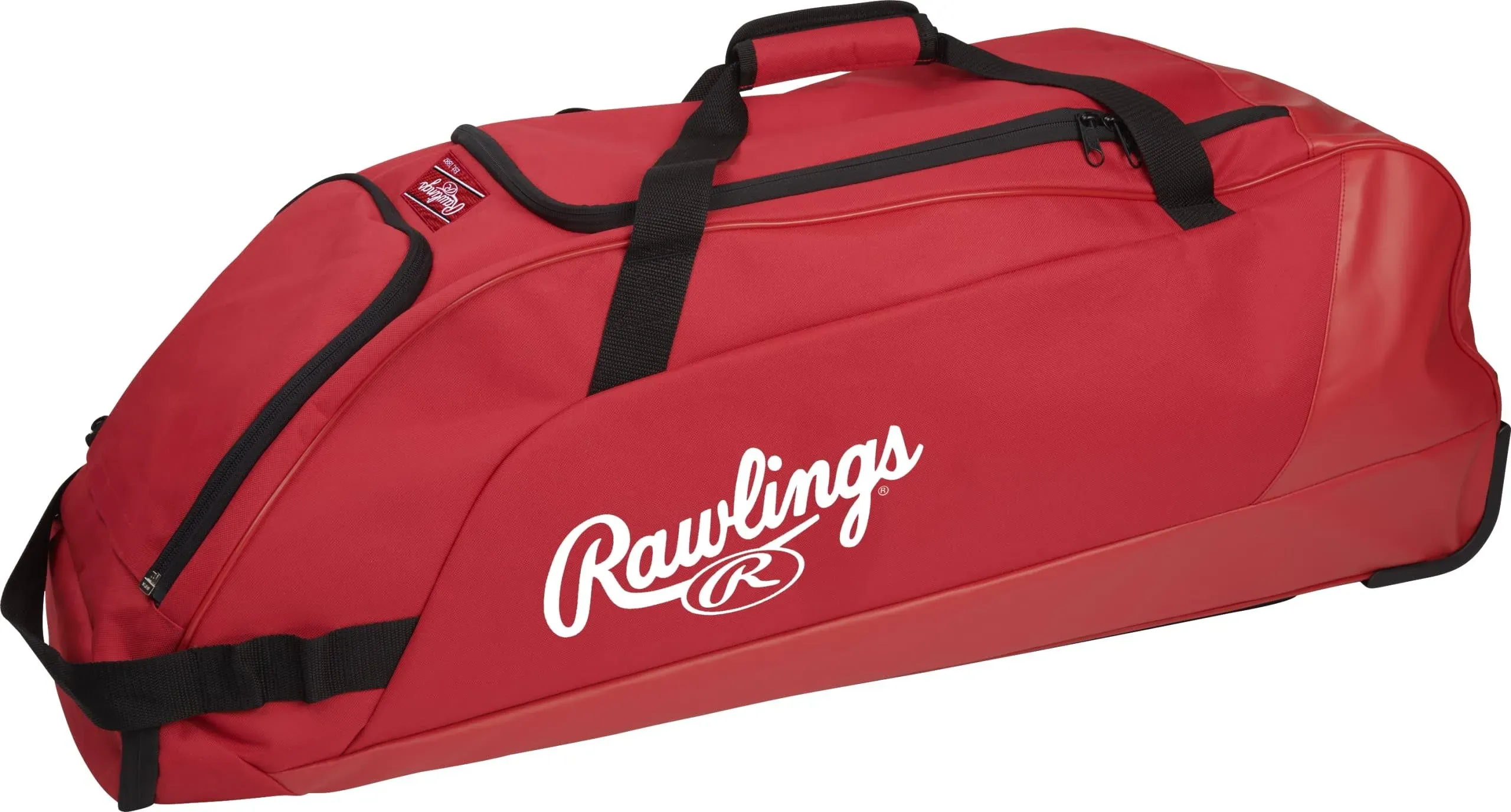 Rawlings Workhorse Wheeled Bag -Scarlet