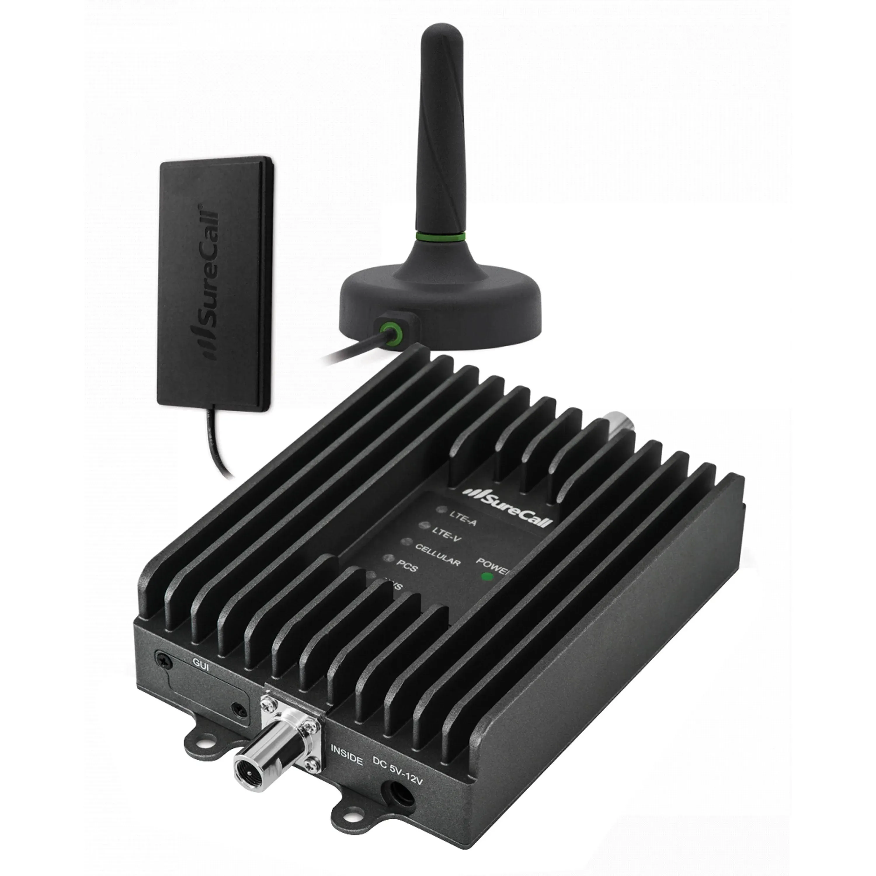 SureCall Fusion2Go 3.0 Vehicle Cell Signal Booster for Car, Truck, SUV, 5G/4G LTE Full Interior Coverage, Multi-User All Carrier Boosts Verizon AT&T Sprint T-Mobile, FCC Approved, USA Company