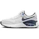 Nike Air Max SYSTM Big Kids' Shoes in White, Size: 6Y | DQ0284-112