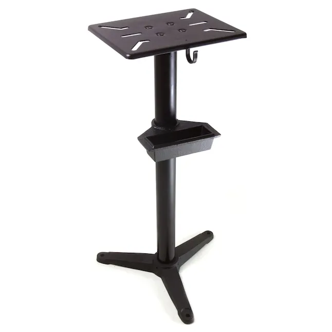 Cast Iron Bench Grinder Pedestal Stand with Water Pot