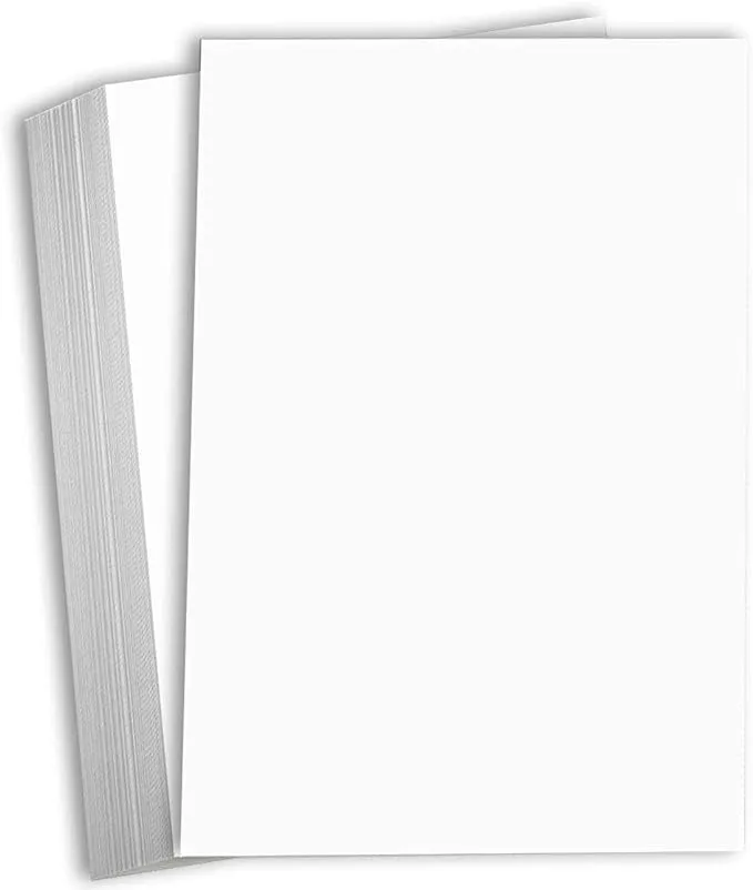 Hamilco White Cardstock Paper 11x17 65 lb Cover Card Stock 25 Pack