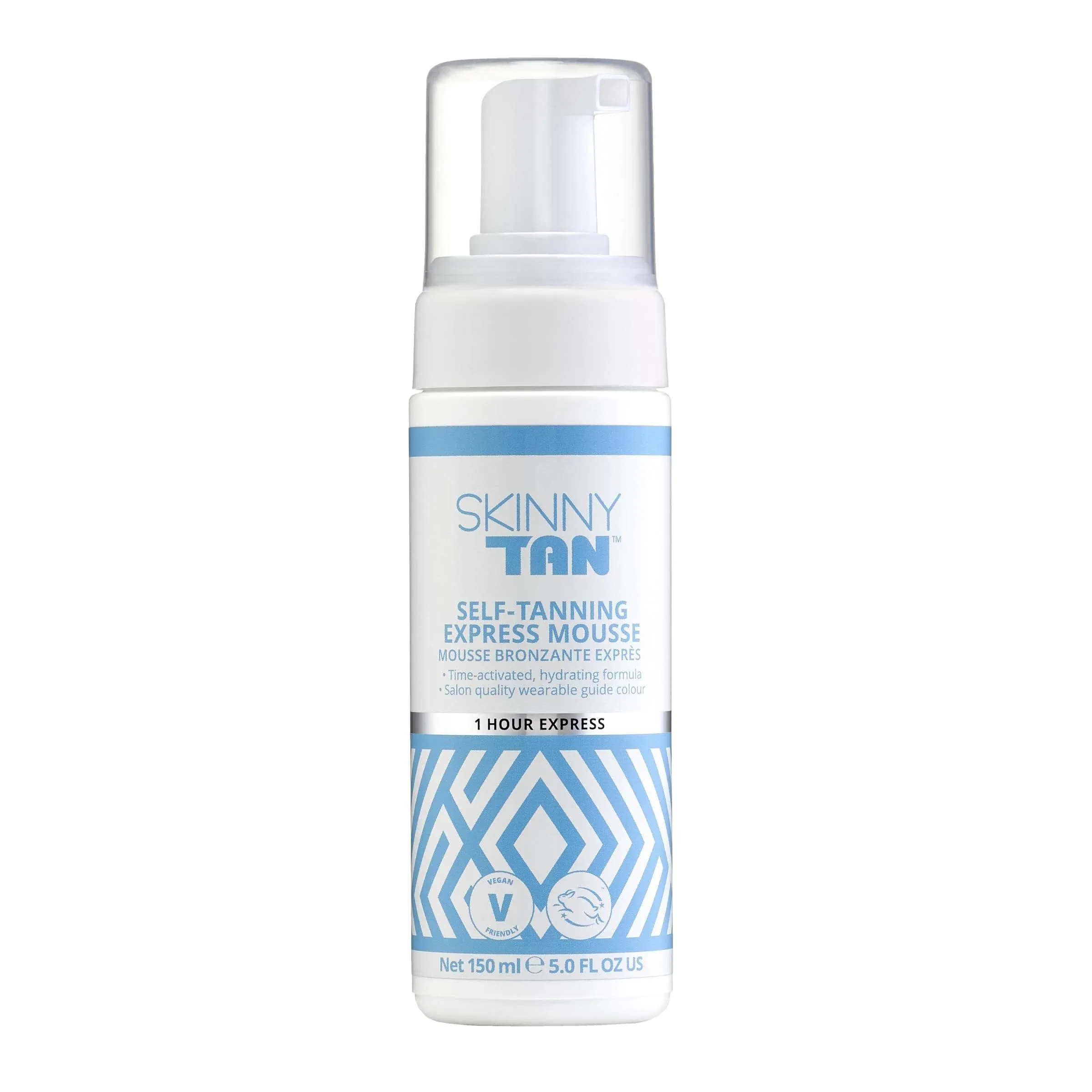 Skinny Tan Self-Tanning Express Mousse - Lightweight, Fast Drying and Long ...