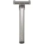 OneBlade Genesis - Luxury Stainless Steel Single-Edge Razor - Silver