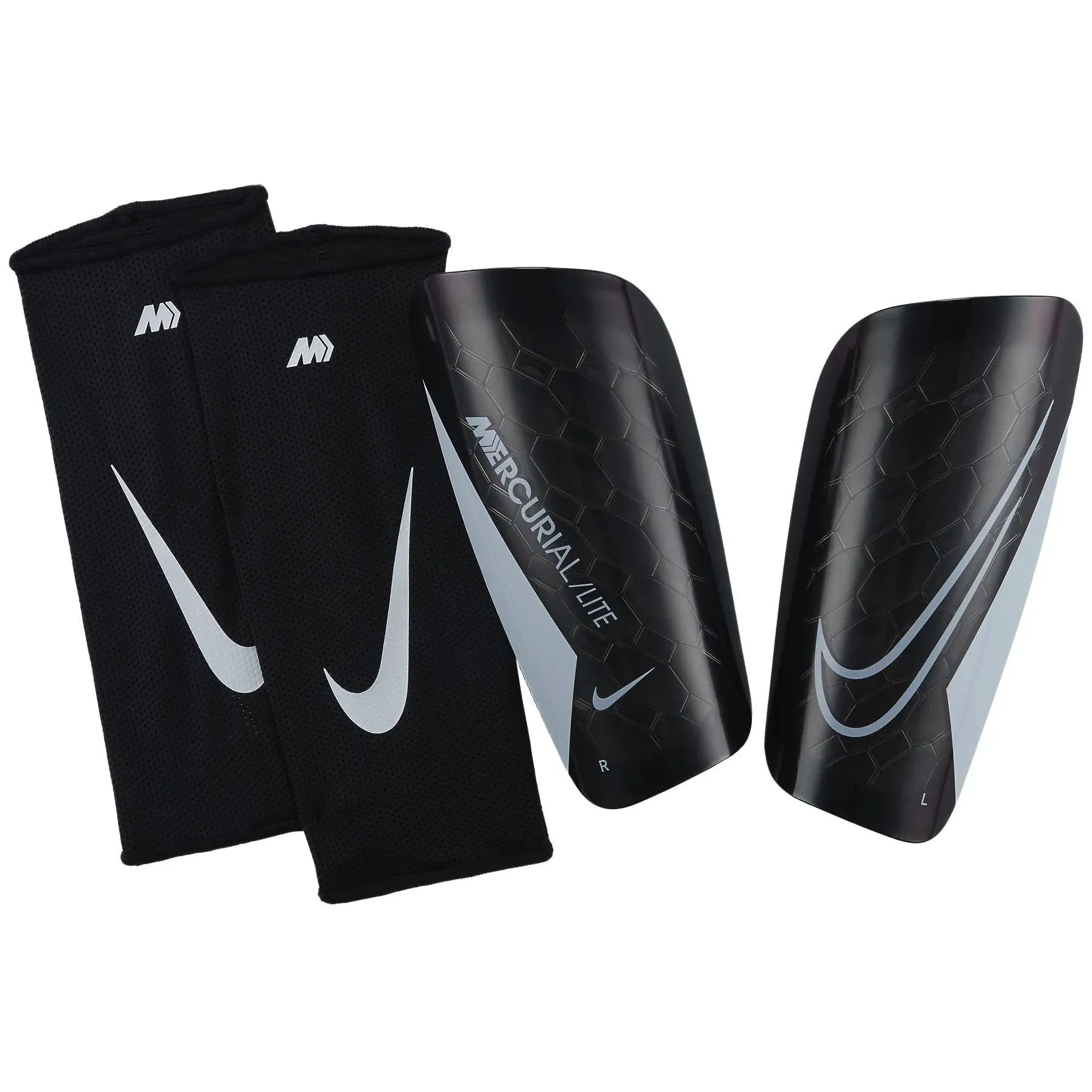 Nike Unisex Mercurial Lite - FA22 Protection, Black/Black/White, XS UK