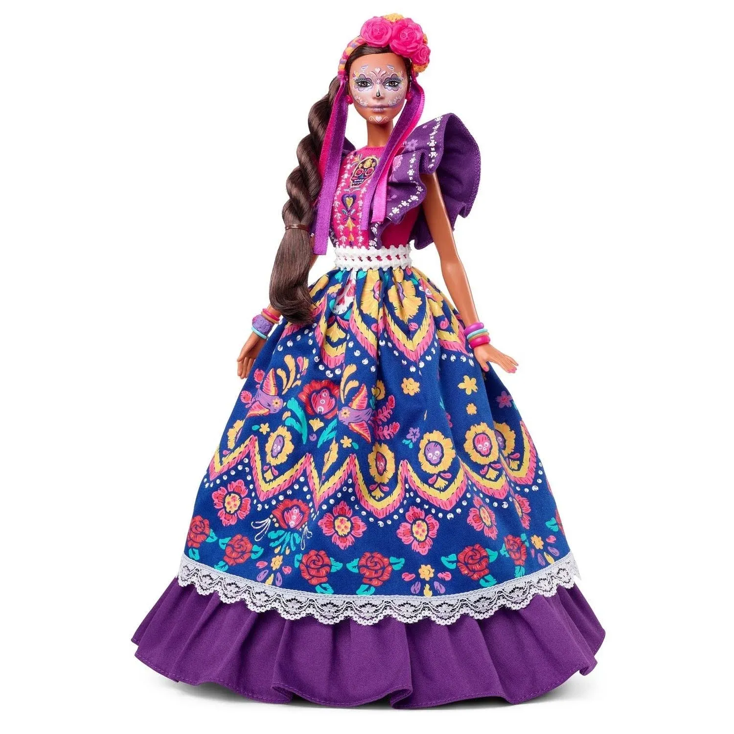 Barbie 2022 Dia De Muertos Doll w/ Calavera Face - New In Original Shipping Box