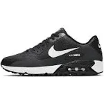 Nike Air Max 90 G Golf Shoes Black/White M 15