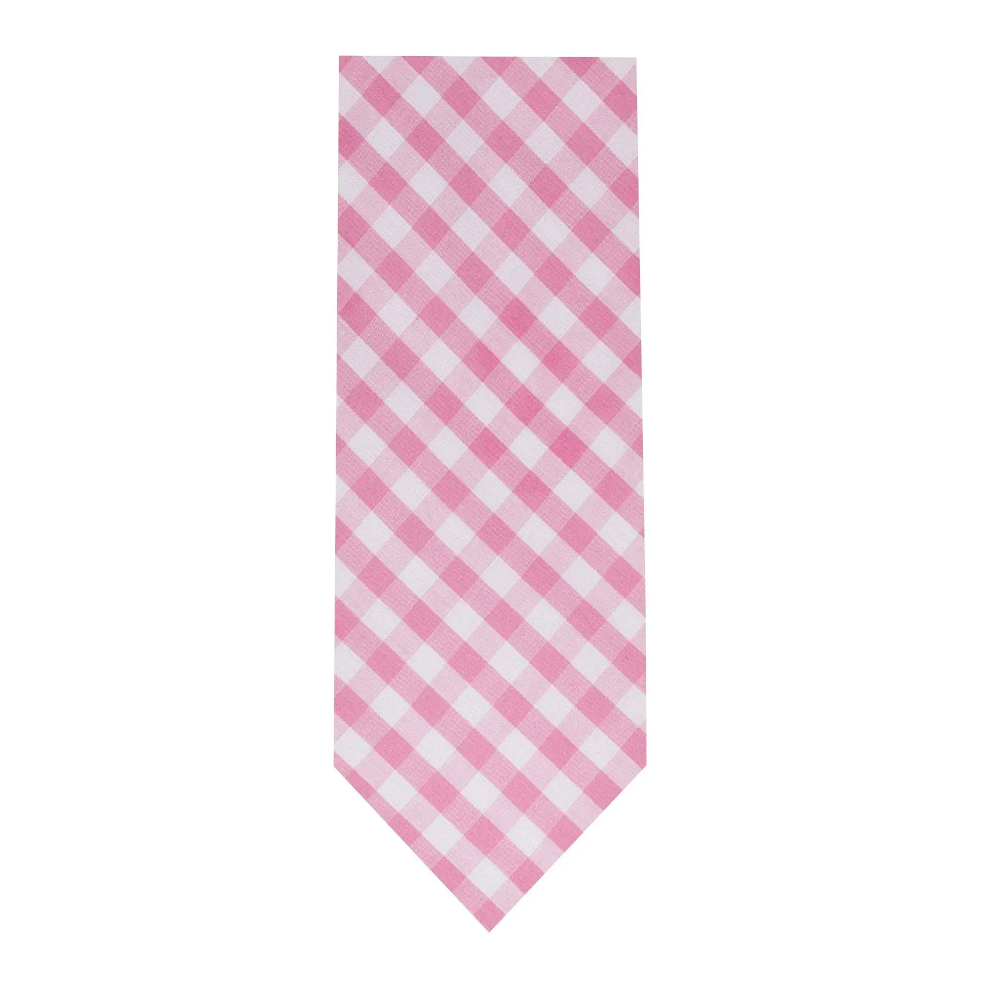 Jacob Alexander Boys' Prep Gingham Checkered Pattern Neck Tie