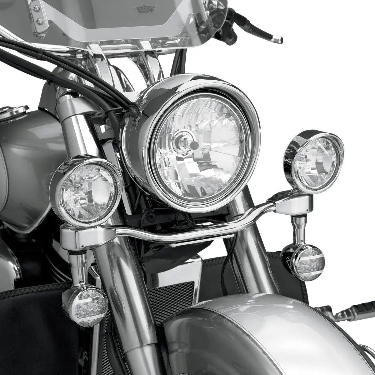 SHOW CHROME Elliptical Light Bar - XVS1300 63-314