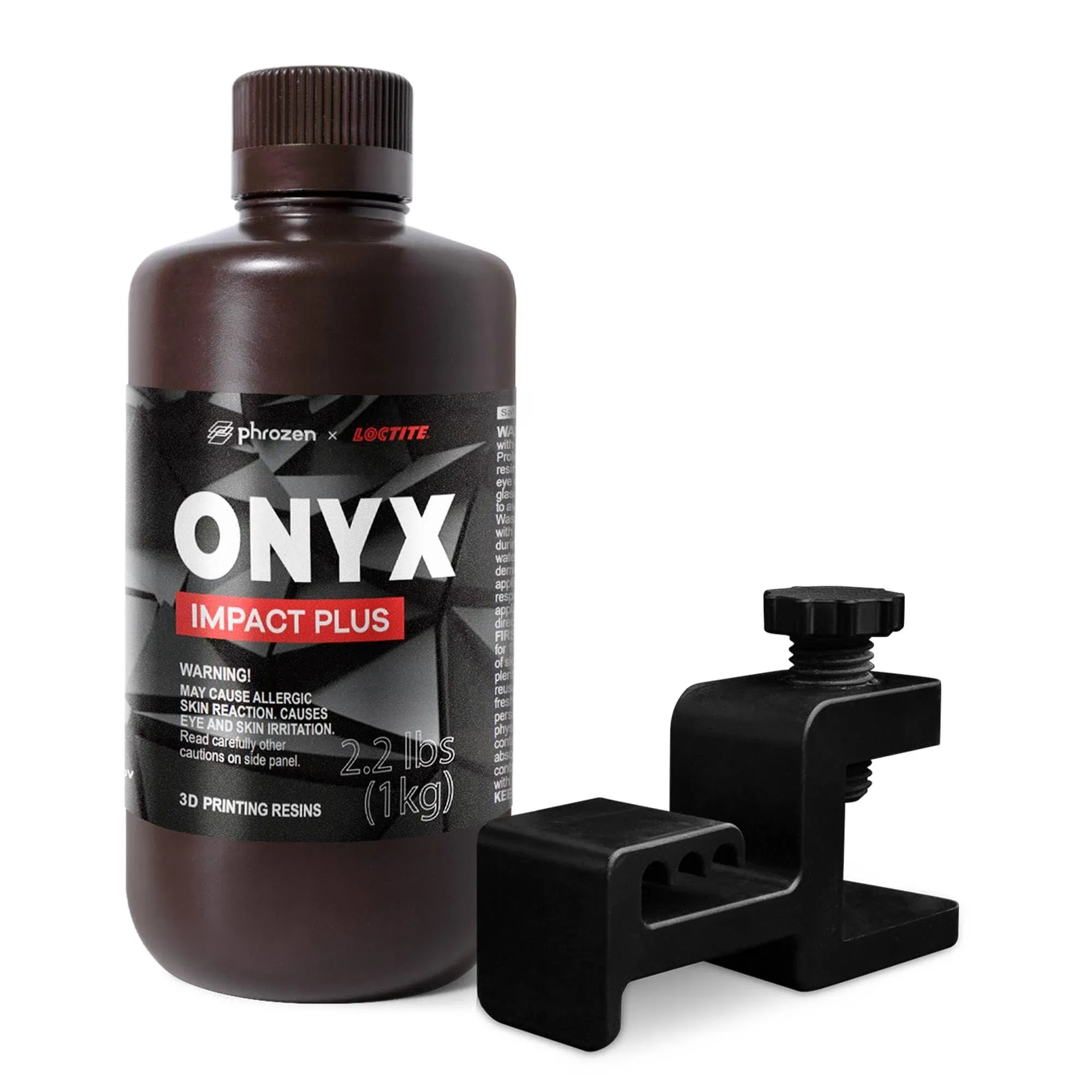 phrozen Onyx Rigid Pro410 3D Printing Resin, Strong & Tough, Ideal for Tabletop Gaming and Prosumer DIY Makers, Made in USA (1KG)