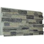 Ekena Millwork Faux Stone Siding Panel 48-5/8&#034;x24-3/4<wbr/>&#034; Cascade Stacked Stone