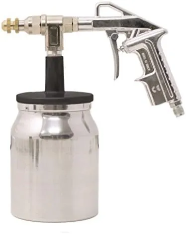 Undercoating Spray Gun Adjustable Nozzle 1 Liter Aluminum Tank