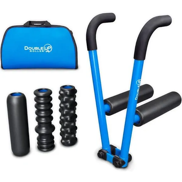 DoubleUp Roller Performance Kit - Muscle Massager with Lever-Action Pressure ...