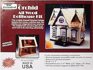 Greenleaf Corona Dollhouse Kit, Orchid (9301G)