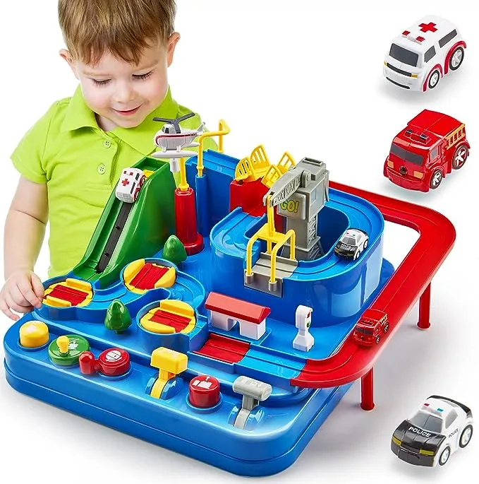 CubicFun Race Tracks Car Adventure Toys