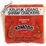 Komodo Krupuk Udang Shrimp Crackers Large Disks Not Yet Fried - Komodo Kroepo...