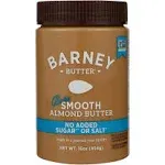 Barney Bare Almond Butter, Smooth - 16 oz