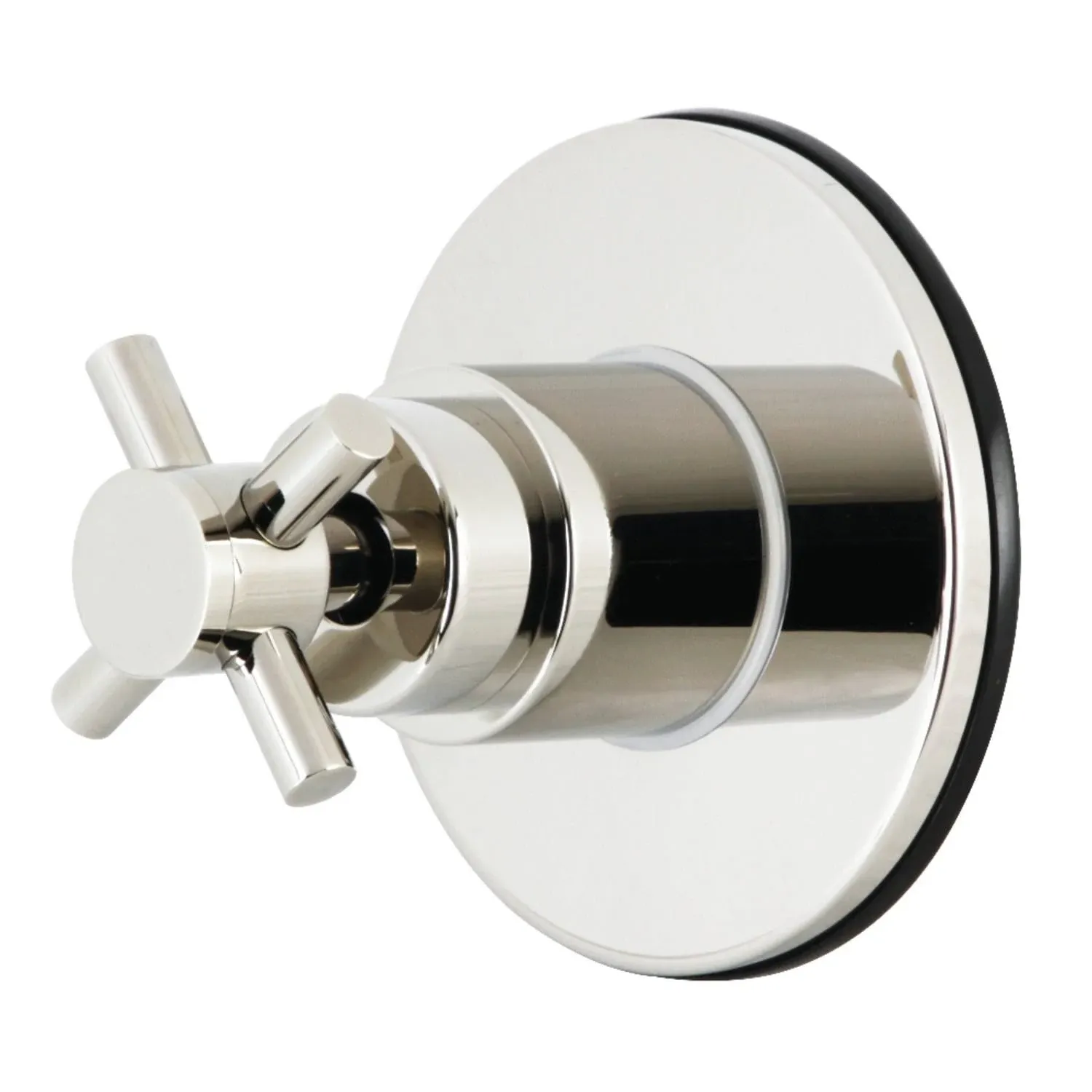 Kingston Brass KS3036DX Concord 3-Way Diverter Valve with Trim Kit, Polished Nickel