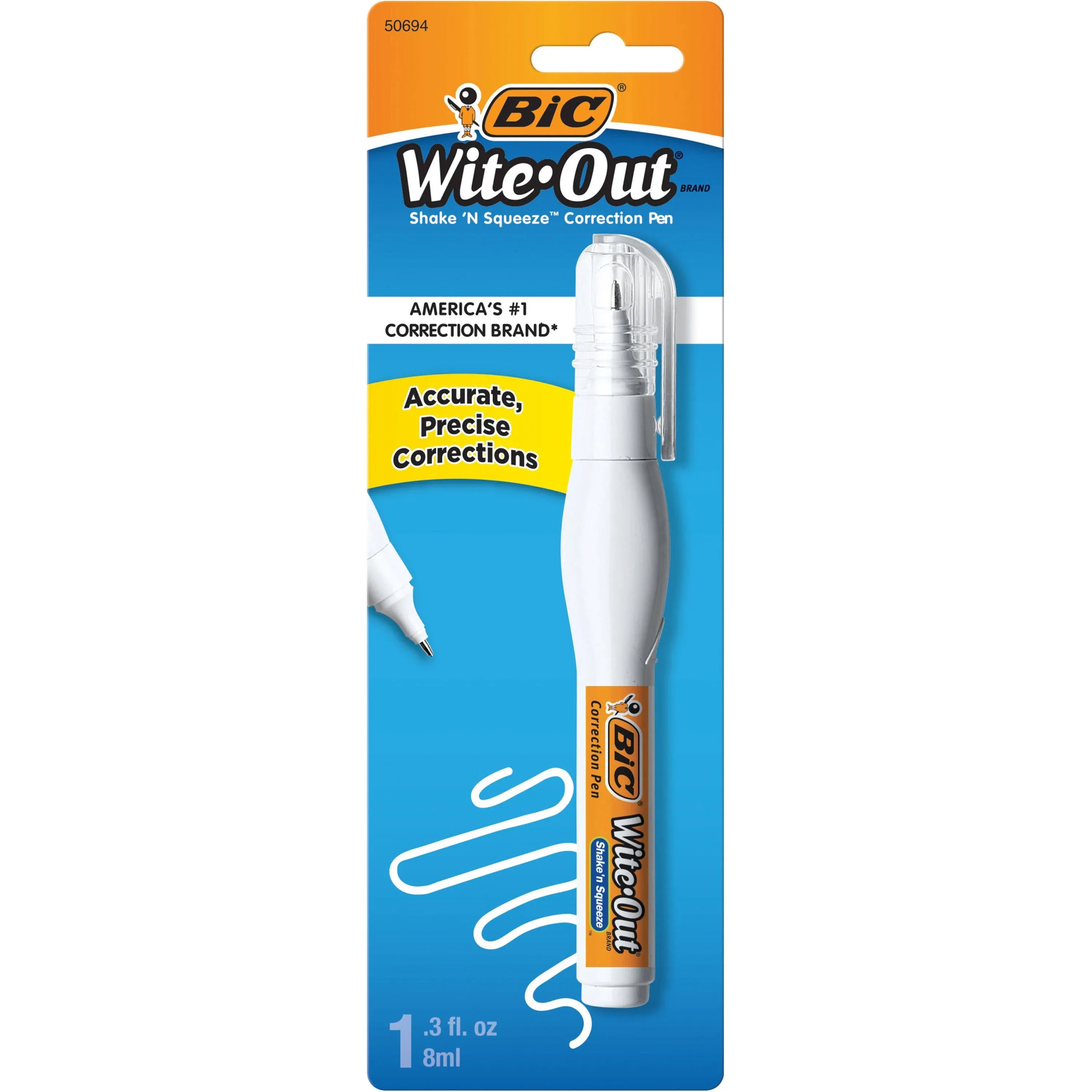 BIC Wite-Out Correction Pen Shake &#039;n Squeeze - New