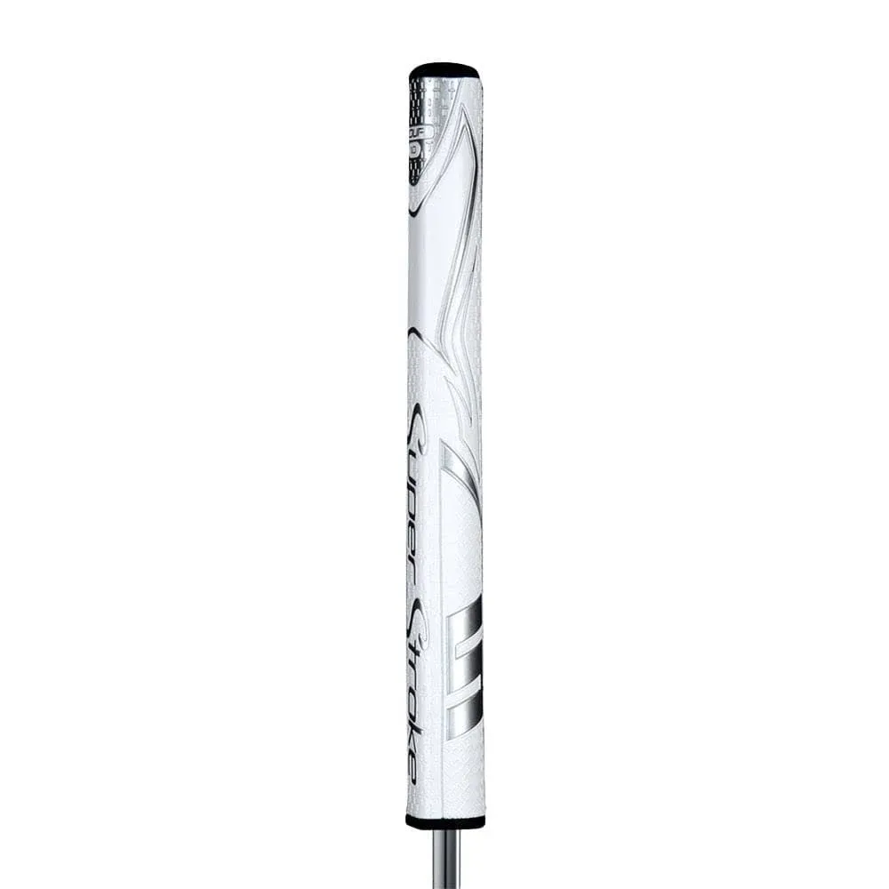 SuperStroke Zenergy Tour 1.0 Putter Grip White/Silver