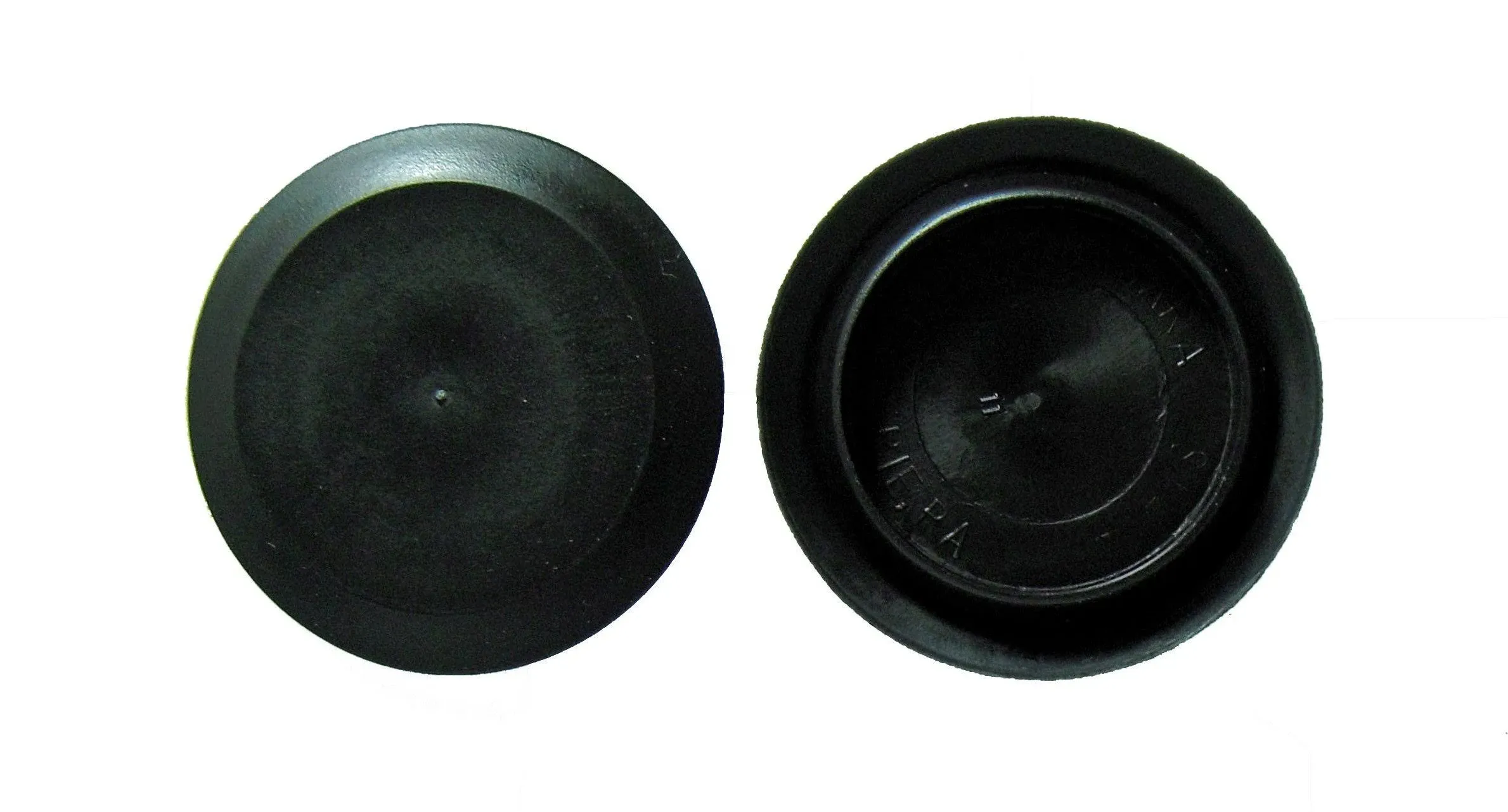 Flush Mount Black Plastic Body and Sheet Metal Hole Plug