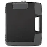 Plastic Storage Clipboard, Letter Size, Black (28541)