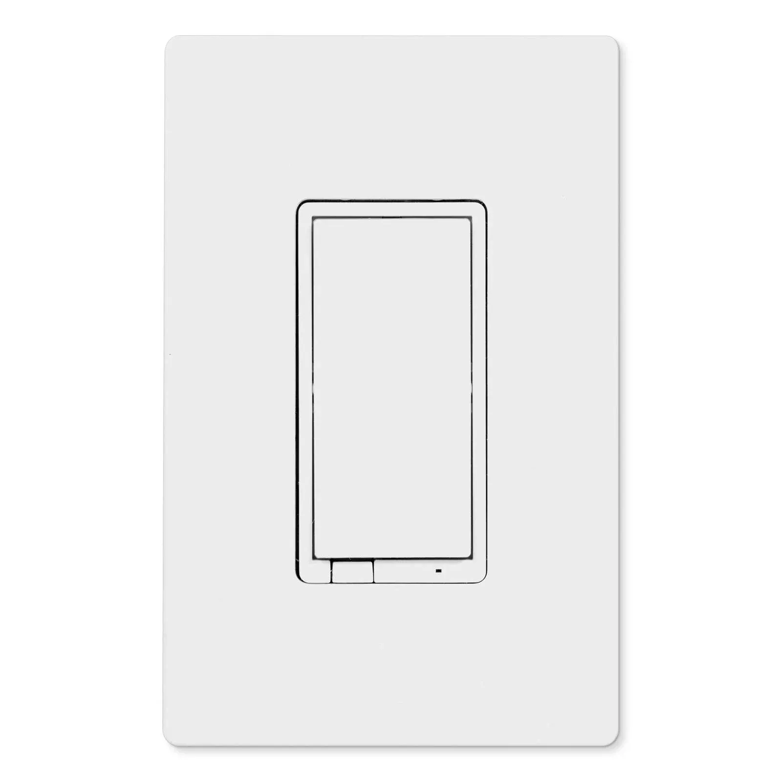 Enbrighten Z-Wave Plus In-Wall Smart Paddle Dimmer, 700 Series, White/Almond