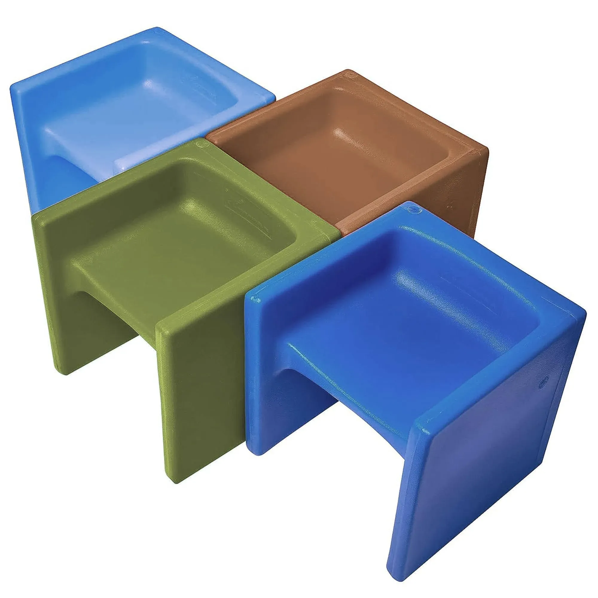 Childrens Factory Cube Chairs - Set of 4