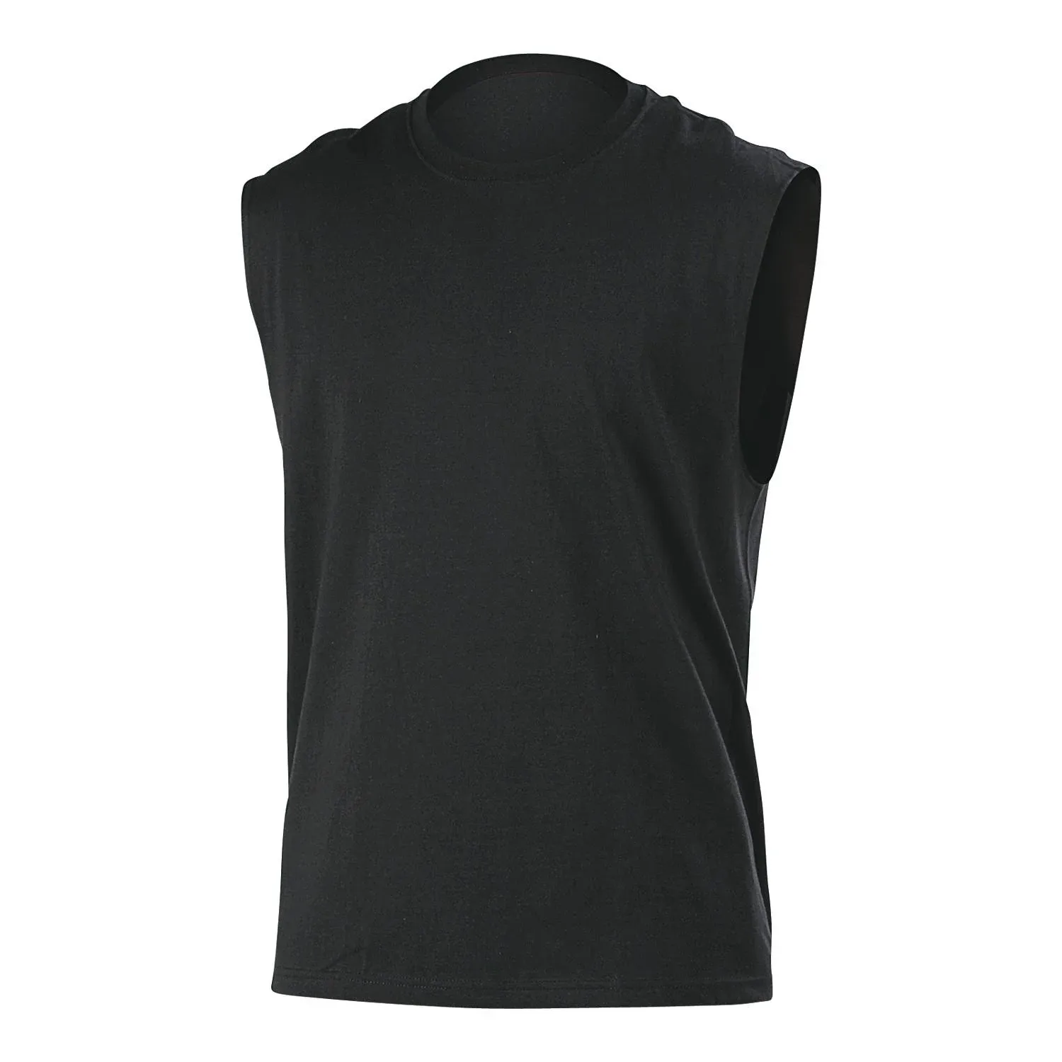 Russell Athletic Men's Cotton Muscle Tee Black