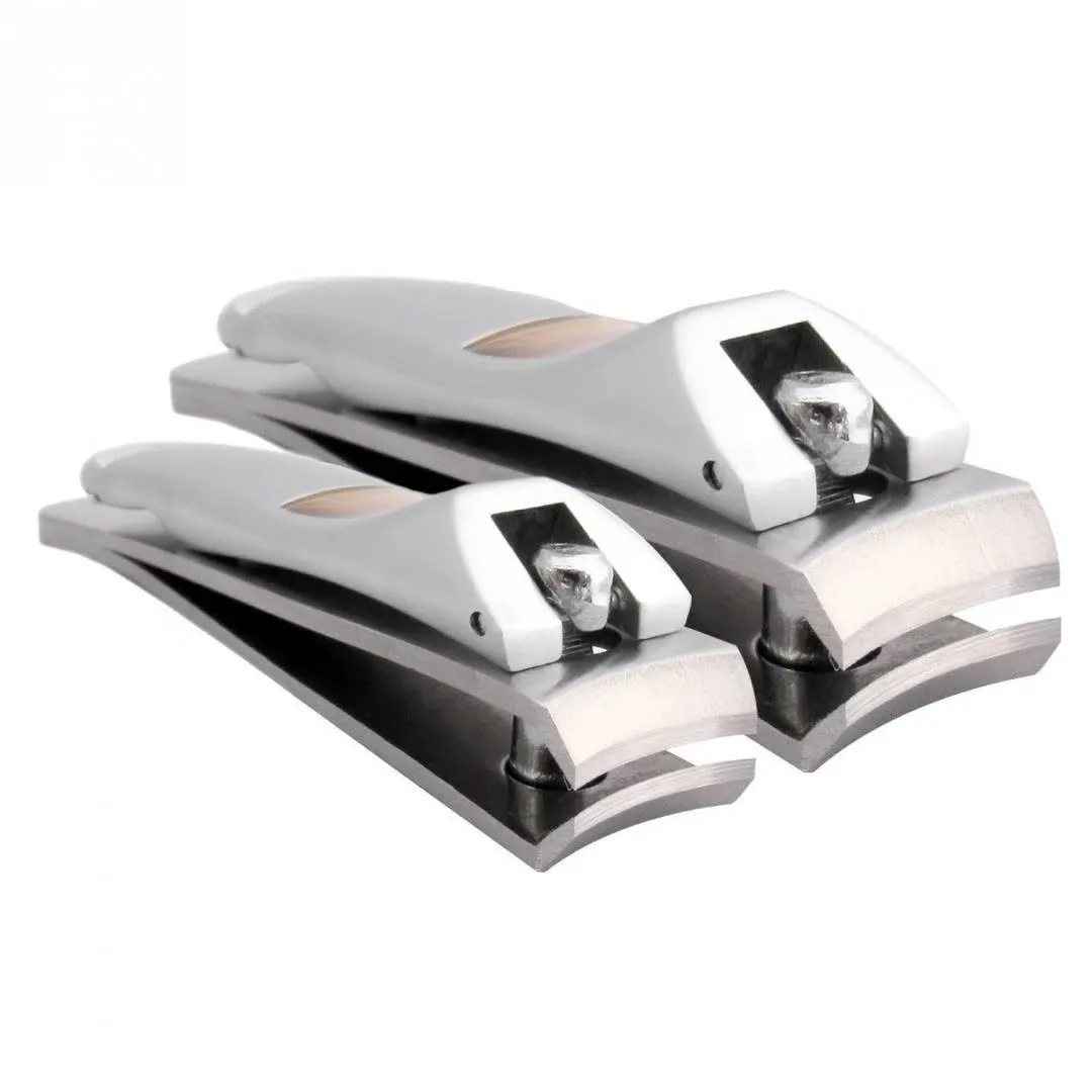 Harperton Nail Clipper Set - Fingernail + Toenail - Stainless Steel