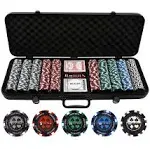 Versa Games 500 Piece Pro Poker Clay Poker Set