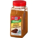 McCormick Organic Ground Saigon Cinnamon, 10 oz.......