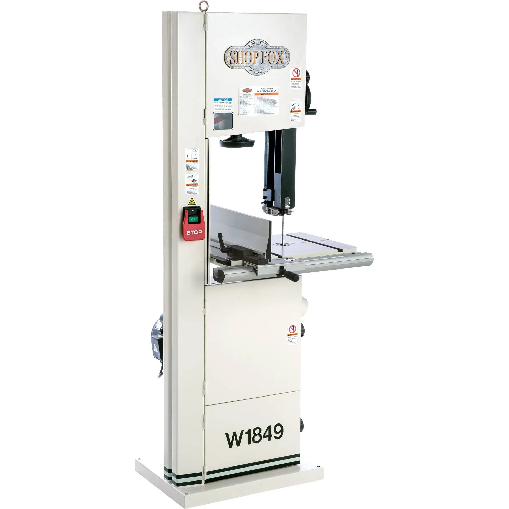 Shop Fox W1849 Resaw Bandsaw, 14"