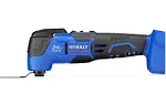 Kobalt KMT 124B-03 18-Piece Brushless 24-Volt Max Variable Speed Oscillating Multi-Tool Kit with Soft Case