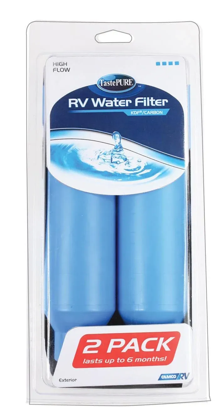 Camco 40045 Rv Tastepure Kdf Water Filter - 2 pack