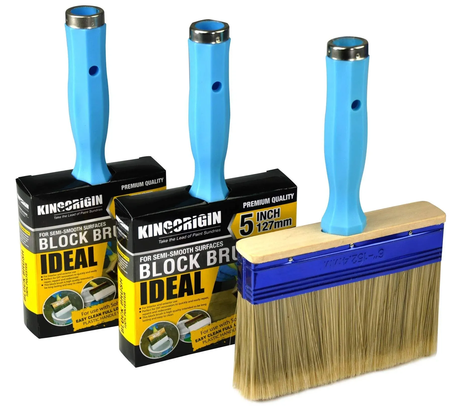 KING Origin 3 Piece Heavy Duty Professional Stain Brush