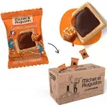 Michel et Augustin Chocolate French Cookie Mini Squares | Milk Chocolate Caramel