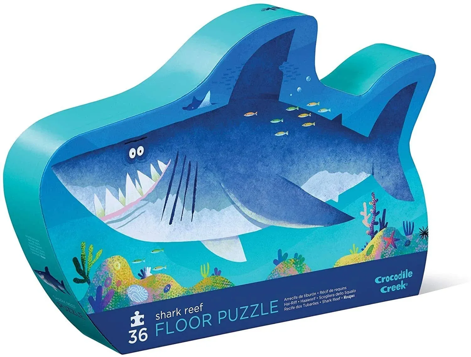 Crocodile Creek - Classic Floor Puzzle 36 PC - Shark Reef