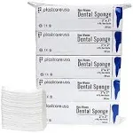 1000 Count Gauze Pads 2x2 - Soft 4-Ply Non Woven Gauze Sponges - Non Sterile Dental Gauze & Esthetic Wipes - All Purpose Medical Gauze Squares for First Aid, Surgical, Wound Dressing (5 Packs of 200)