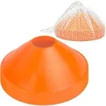 GoSports Sports Training Cone 20 Pack with Tote Bag