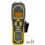 General Tools MMH800 Moisture Meter Pin Type or Pinless Temperature and Humidity