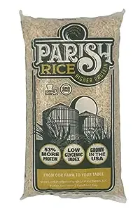 Parish White Rice – High-Protein Rice with Low Glycemic Index – Locally Grown...